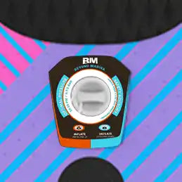 Inflatable paddleboard valve.