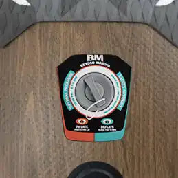 Inflatable paddleboard valve.