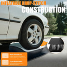 Inflatable drop-stitch ramp for ice bath tub and cold plunge with durable tear-resistant design