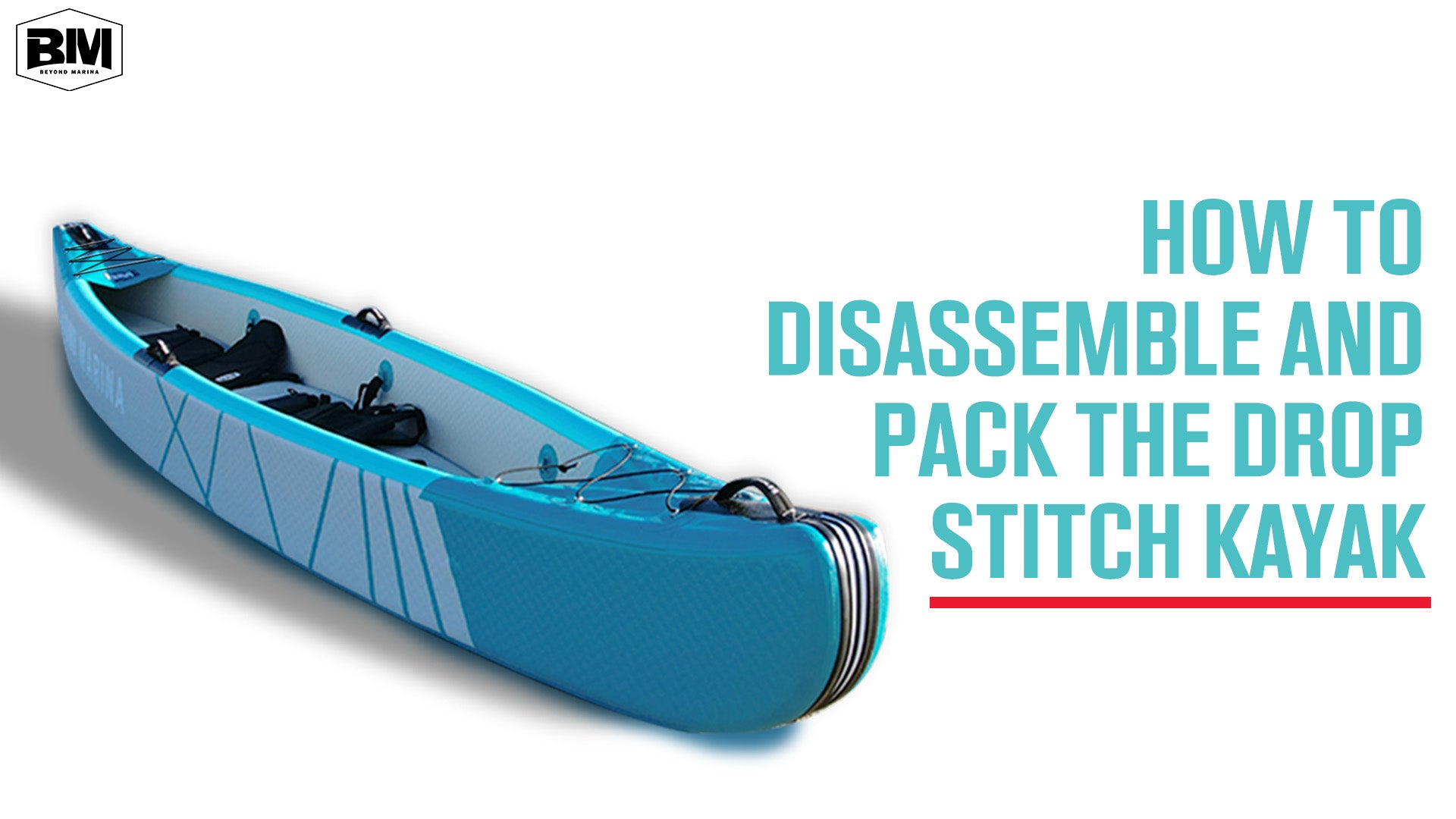 disassemble and pack the kayak