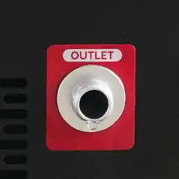 inlet and outlet