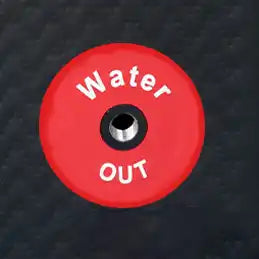 Red water outlet.